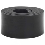 vidaXL Margine de cauciuc pentru plug de zăpadă negru 150x10x1 cm