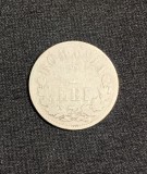 Moneda 2 lei 1876 argint