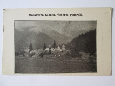 Carte poștala mănăstirea Suzana,necirculată anii 20 foto