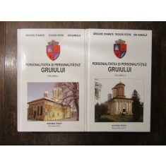 PERSONALITATEA SI PERSONALITATILE GRUIULUI - GRIGORE STAMATE , 2 VOL DEDICATIE