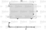 Condensator climatizare AC Valeo, Ford Fiesta, 10.2013 motor 1,25; 1,4; 1,6 benzina; 1,4/1,5 Tdci diesel, aluminiu/ aluminiu brazat, 608x361x16 mm,
