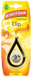 Odorizant auto, colier, Wunder - Baum, Clip Vanilla, 7.6 x 1.2 x 19 cm