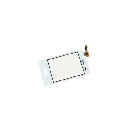 Geam cu Touchscreen LG Optimus L3 E400 Alb Original