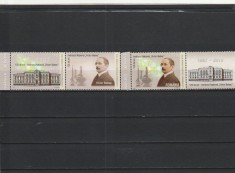 ROMANIA 2012 LP 1947 c LP 1947 a ZIUA MARCII POSTALE SERIE VINIETA + COLITA MNH