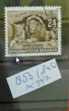 TS21 - Timbre serie DDR - 1953 Mi397 - Fauna Lei Leipziger zoo, Stampilat