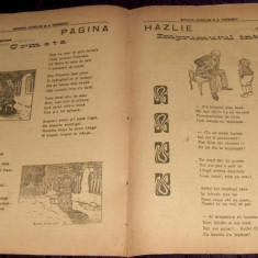 Revista copiilor si tinerimei Nr 15/1920, BD Popa, B'ARG, Petrescu, Dragoescu