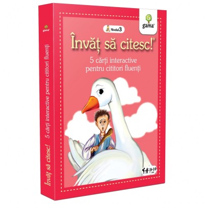 Pachet pentru copii, Invat sa citesc pentru cititori fluenti, 8-10 ani, vol.4, 5 carti foto
