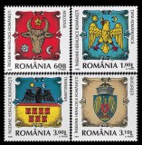 &Icirc;nsemne heraldice rom&acirc;nești, 2008, LP 1816, MNH