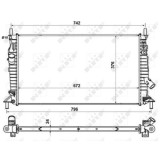 Radiator racire motor Nrf 55327