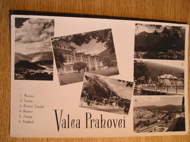 QW27 V - Carte postala - tematica turism - vedere - Romania - Valea Prahovei 1