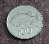 C50 - Moneda foarte veche - 100 coroane - kronur - Islanda - 2011, Europa