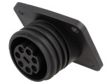 Conector Circular Soclu Mamă 7 PIN Nichelat Buccaneer 900 PX0941/07/S