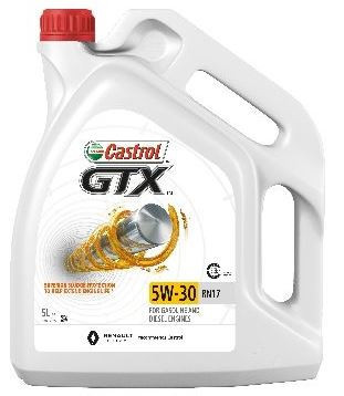 ULEI MOTOR FULL SINTETIC CASTROL GTX ACEA C3 5W30 RN17 5L foto