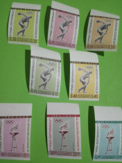PARAGUAY 1962, SPORT - SERIE COMPLETA MNH IMPERF. foto