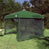 vidaXL Set Cort pentru Camping 2 pcs Verde Tafetă și Material 3337174