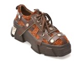 Pantofi sport GRYXX maro, 431031, din piele naturala