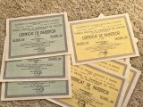Lot 10 certificate de investitor SAFI 1993 50.000 lei