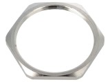 Piuliţă M63 alamă nichel 70mm filet metric 1.5