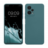 Husa kwmobile pentru Xiaomi Redmi Note 12 /POCO X5 , Silicon, Verde, 61169.207, Carcasa