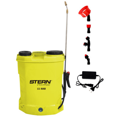 STERN. Pompa pentru stropit cu acumulator PB 12V, 8Ah, capacitate rezervor 18 l foto