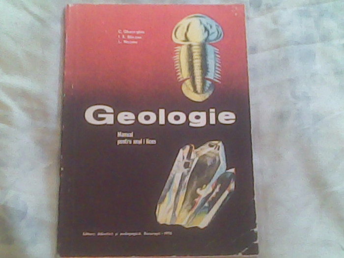 Geologie-manual pentru anul I licee-Geolog Dr.C.Gheorghiu...