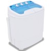 VidaXL Mașină de spălat mini, cuvă dublă, 5,6 kg
