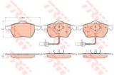 Set placute frana,frana disc AUDI A6 Avant (4F5, C6) (2005 - 2011) TRW GDB1307