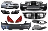 Pachet Maybach potrivit pentru Mercedes S-Class W222 2013-2020 cu faruri LED si stopuri LED Performance AutoTuning