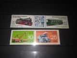 TIMBRE DDR TRENURI, Nestampilat