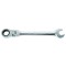 Cheie combinata cu clichet cap flexibil 10mm FLEX CR-V, Topmaster, 231924