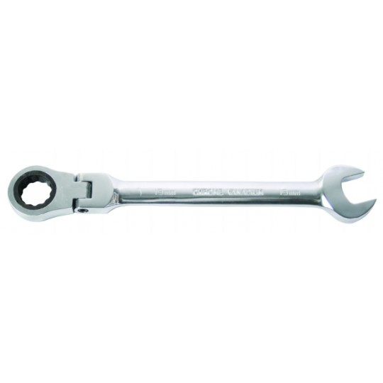 Cheie combinata cu clichet cap flexibil 10mm FLEX CR-V, Topmaster, 231924
