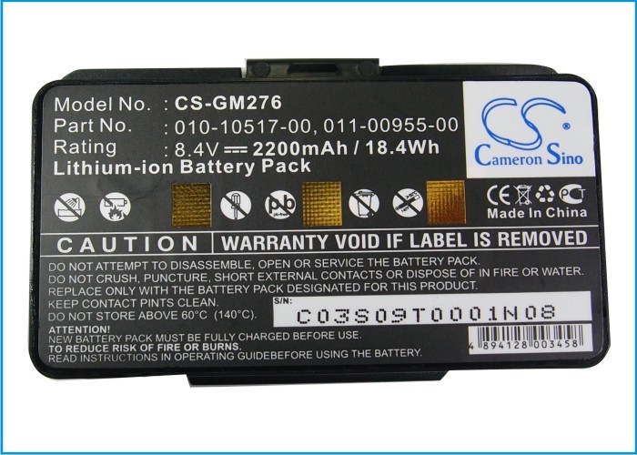 8,4V-2200MAH LI-ION NAVI AKKU ALTERNATIV F&Uuml;R GARMIN COM Articol Alternativ