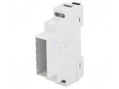 Carcasă DIN 90mm x 17mm x 65mm ABS gri UL94V-0