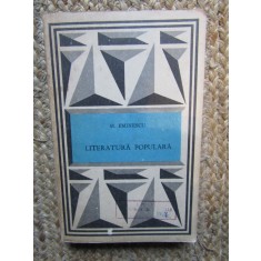 M EMINESCU - LITERATURA POPULARA