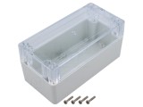 Carcasă universală KRADEX ZP160.80.75JP TM PC cu bucșă din alamă 80x160x75mm