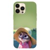 Husa compatibila cu Apple iPhone 14 Plus, Viceversa, model Judy Hopps Zootopia, Silicon, TPU, Transparent, Carcasa