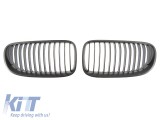 Grile rinichi mat negru potrivite pentru BMW Seria 3 E92 coupe, E93 cabrio 2010-2013 Performance AutoTuning