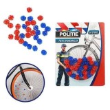 Set 30 ornamente spite bicicleta Politie Toi-Toys TT69520A