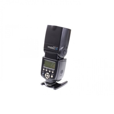 Blitz Manual Speedlite wireless Yongnuo YN560 IV cu master controller radio incorporat foto