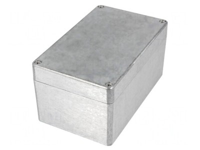 Carcasă Universală Aluminiu Naturală 100x160x81mm IP67 foto