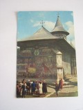 QW25 MS - Carte postala - tematica manastiri - vedere - Manastirea Voronet 1