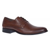 Pantofi barbati eleganti din piele naturala maro SIR769M