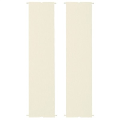 Copertina/acoperis de rezerva pentru pergola gradina, impermeabila, cu curele, crem, set 2 buc, 488x122 cm GartenVIP DiyLine foto