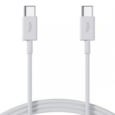Cablu Date si Incarcare USB-C - USB-C Allity. AUC-03, 100W, 2m, Alb