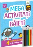 MEGA activitati pentru baieti. Postere cu activitati - Gama