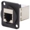 Adaptor FT Cat 6a Ecranat 8p8c 19x24mm Plastic CP30225S