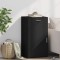 Gossi dulap, negru, 50x42,5x93 cm, lemn prelucrat