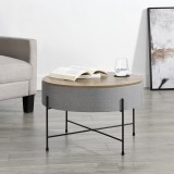 Masuta cafea Mia 40 x 60 cm cu blat detasabil [en.casa] HausGarden Leisure, [en.casa]