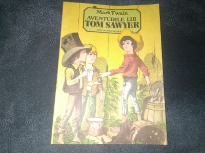 MARK TWAIN - AVENTURILE LUI TOM SAWYER 1985 foto