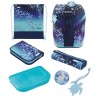 Ghiozdan băieți echipat Herlitz Softlight Plus, GREENline, motiv Blue Ice